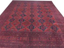 Афганский ковер ручной работы из шелка и шерсти Hamamadi (Хамамади) 4x3