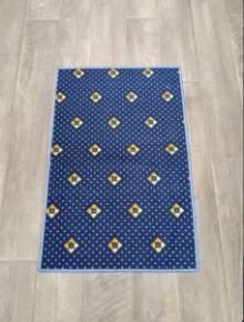 Коврик № 1907,синий,размер 0,7 на 1 метр