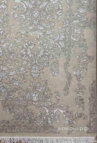 ковер ручной работы Индийский ковер ручной работы из шелка и шерсти 1.51x0.91 — фото 3