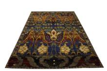 Шерстяной Индийский ковер ручной работы 4.35x2.97