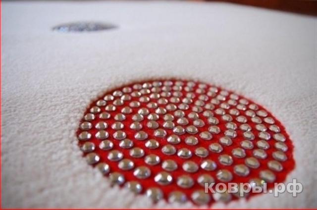 ковер Agnella Glamour Sparkle white — фото 7