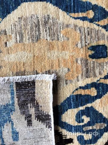 ковер ручной работы Шелковый Афганский ковер ручной работы Ikat (Икат) 2.93x1.78 — фото 3