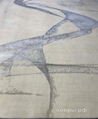 ковер ручной работы Индийский ковер ручной работы из шелка и шерсти 3.65x2.81 — фото 2