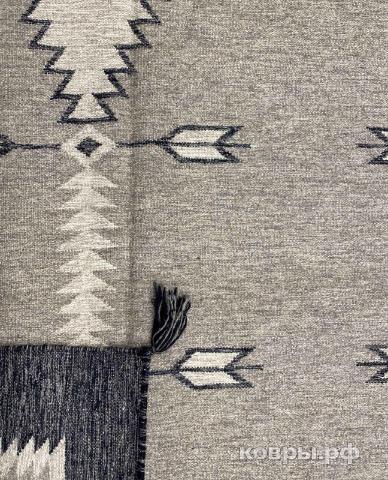 ковер ручной работы Шелковый Афганский ковер ручной работы Kilim (Килим) 3.63x2.8 — фото 3