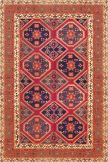 Афганский ковер ручной работы Ширван 1.54x2.09м