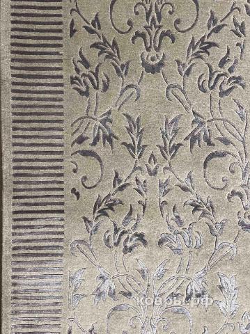 ковер ручной работы Китайский ковер ручной работы из шелка и шерсти 4x3 — фото 3