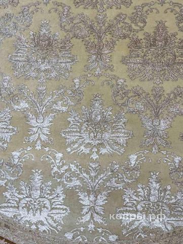 ковер ручной работы Индийский ковер ручной работы из шелка и шерсти Radjput (Раджпут) 3.01x3.01 — фото 2