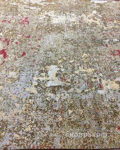 ковер ручной работы Индийский ковер ручной работы из шелка и шерсти 4.24x3.05 — фото 2