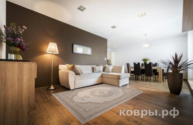 ковер Ковер ROZA SIESTA M029A WHITE / LIGHT BEIGE — фото 3
