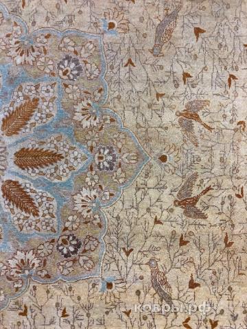 ковер ручной работы Шерстяной Афганский ковер ручной работы Сhoubi (Чуби) 3.62x2.84 — фото 4