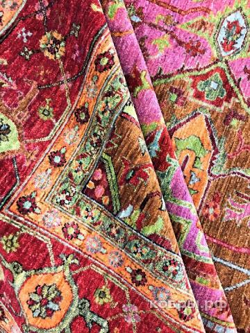 ковер ручной работы Шерстяной Афганский ковер ручной работы Beljik (Белджик) 3.9x3 — фото 2