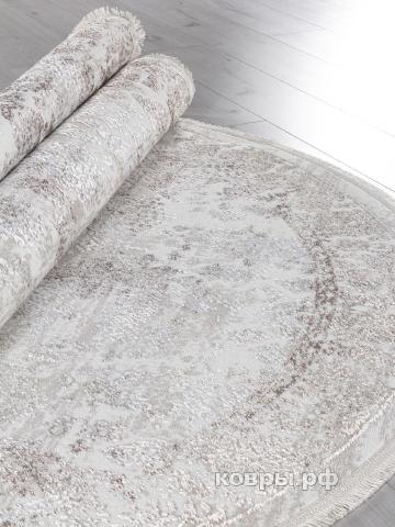 ковер Ковер ARDA EFSAN L252A CREAM SHRINK / VIZON FDY Овал — фото 3