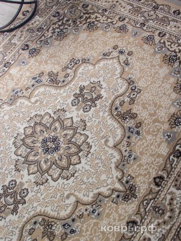 ковер Ковер AIDIN CARPET PRAGA 06020A BEIGE / BEIGE — фото 2