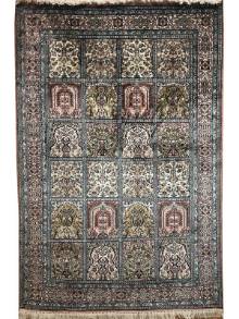 Шелковый Индийский ковер ручной работы Kashmir (Кашмир Бахтияр) 1.82x1.23