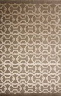 Индийский ковер ручной работы из шелка и шерсти 3x2.03