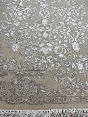 ковер ручной работы Индийский ковер ручной работы из шелка и шерсти 1.51x0.91 — фото 4