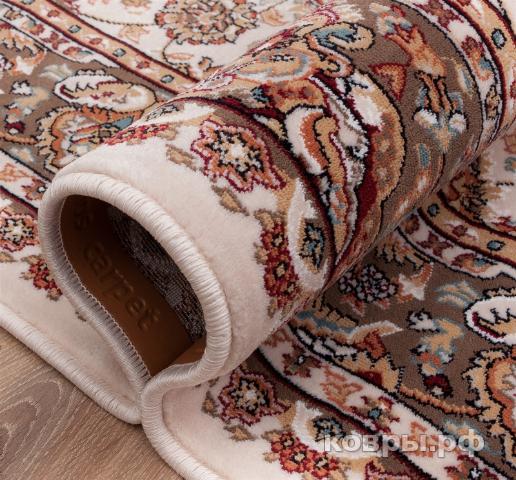 ковер Merinos Shahreza d203 cream-brown — фото 11