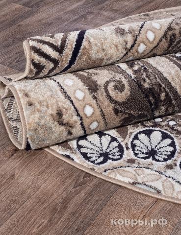 ковер Merinos Valencia Deluxe d300 BROWN Овал — фото 4