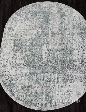 ковер ARTEMIS SAFARI 02475F BLUE / GREY Овал — фото 2