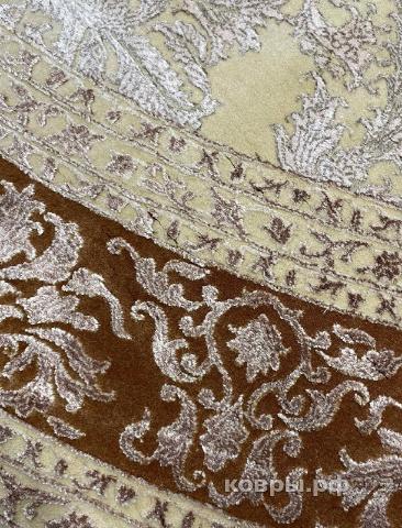 ковер ручной работы Индийский ковер ручной работы из шелка и шерсти Radjput (Раджпут) 3.01x3.01 — фото 3