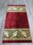 Халява Коврик №550-красный,размер 1 на 1,5 метра