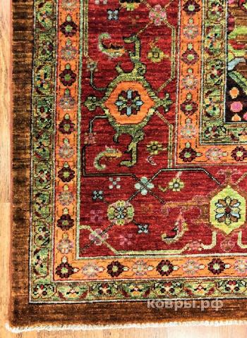 ковер ручной работы Шерстяной Афганский ковер ручной работы Beljik (Белджик) 3.9x3 — фото 3