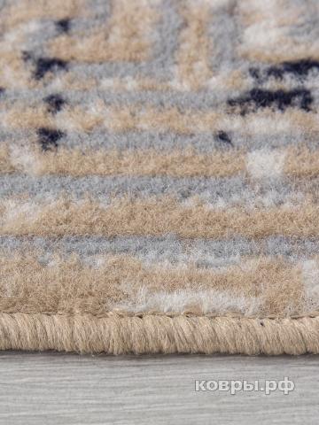 ковер Ковер AIDIN CARPET PRAGA 06022A TOZ GRI / LACIVERT Овал — фото 4