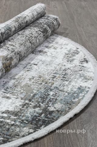 ковер VALENTIS LORENZO C269AJ GREY / BLUE Овал — фото 3