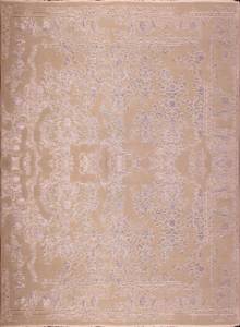 Индийский ковер ручной работы из шелка и шерсти 3.52x2.53