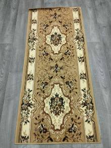 Коврик №604-бежевый,размер 0,8 на 1,8 метра