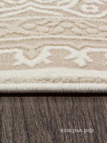 ковер Ковер ROZA SIESTA M029A WHITE / LIGHT BEIGE Овал — фото 5