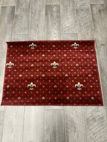 Коврик № 1818,бордовый,размер 0,7 на 1 метр