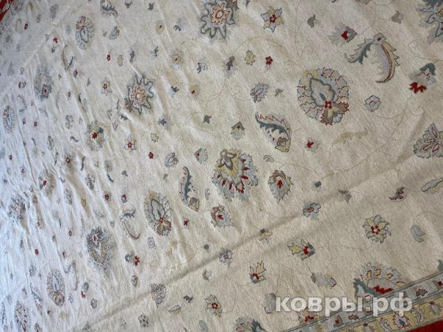 ковер ручной работы Шелковый Афганский ковер ручной работы Sumah (Сумах) 4.81x3.64 — фото 4