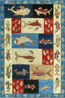 Афганский ковер ручной работы Чуби 1.88x2.73м