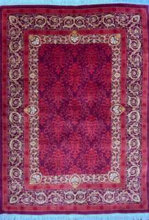 Шелковый Китайский ковер ручной работы 2.05x1.44