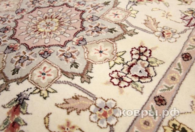 ковер ручной работы Китайский ковер ручной работы из шелка и шерсти 2.35x0.78 — фото 2