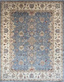 Шелковый Афганский ковер ручной работы Сhoubi Ziegler (Чуби зиглер) 3.11x2.46