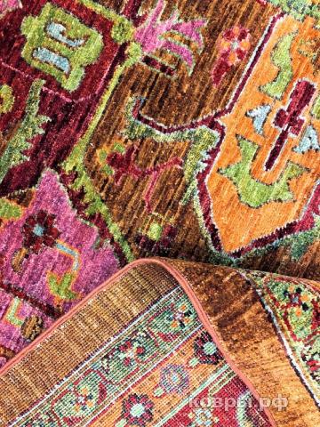 ковер ручной работы Шерстяной Афганский ковер ручной работы Beljik (Белджик) 3.9x3 — фото 4