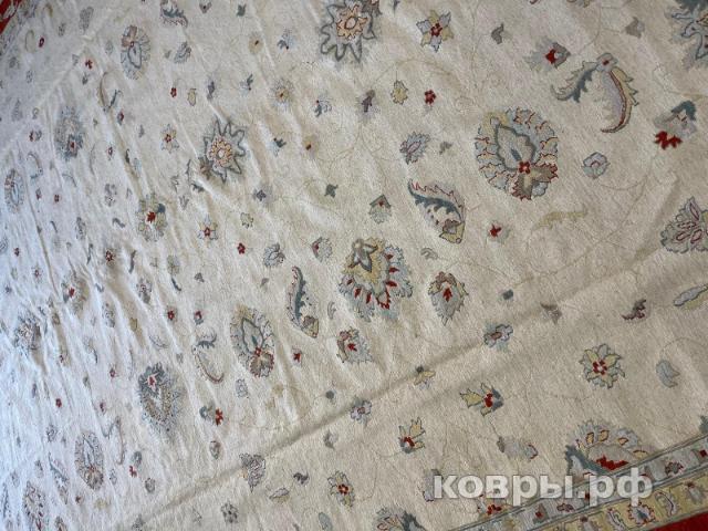 ковер ручной работы Шелковый Афганский ковер ручной работы Sumah (Сумах) 4.81x3.64 — фото 4