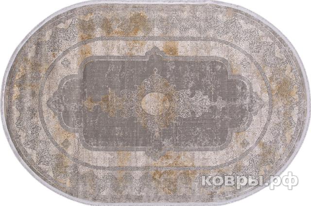 ковер DORUK ATLAS 9305 GREY / BLUE Овал