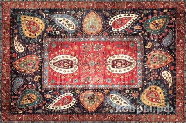 ковер ручной работы Афганский ковер ручной работы Файн 2.36x2.9м