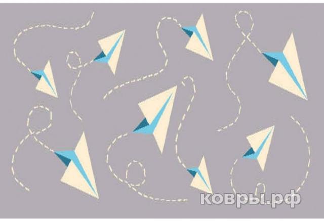 ковер Agnella Funky Top Fly grey
