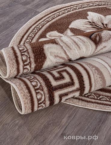 ковер MERINOS GAVANA d187 BEIGE Овал — фото 3