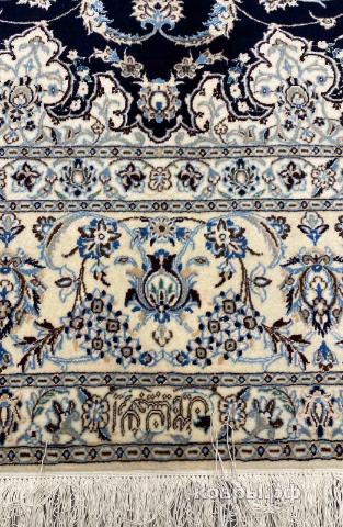 ковер ручной работы Иранский ковер ручной работы из шелка и шерсти Nain (Наин) 3.52x2.5 — фото 3