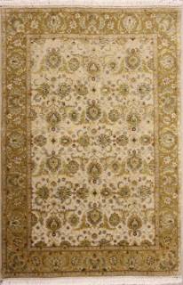 Индийский ковер ручной работы из шелка и шерсти Agra (Агра) 2x1.4