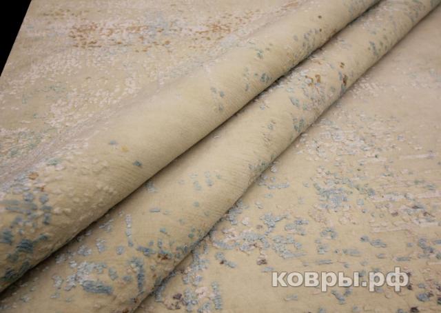 ковер ручной работы Индийский ковер ручной работы из шелка и шерсти 4.33x3.1 — фото 6