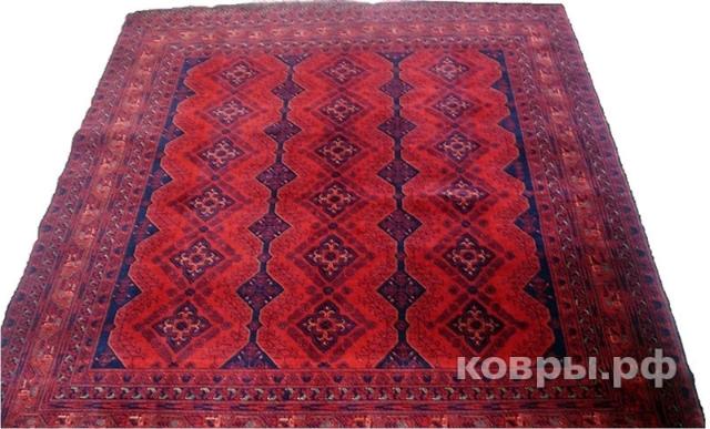 ковер ручной работы Афганский ковер ручной работы Белжик 2.01x3.0м — фото 2