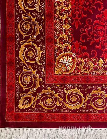 ковер ручной работы Шелковый Китайский ковер ручной работы 2.05x1.44 — фото 2