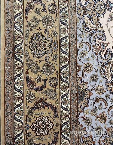ковер ручной работы Иранский ковер ручной работы из шелка и шерсти Isfahan (Исфахан) 8.08x5 — фото 5