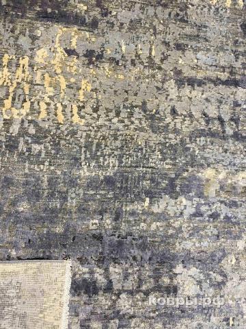 ковер ручной работы Шелковый Афганский ковер ручной работы Designer (Дизайнерский) 2.35x1.67 — фото 4